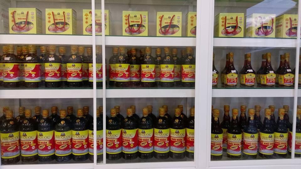 Nước mắm Khải Hoàn chai 1 lít 40 đạm