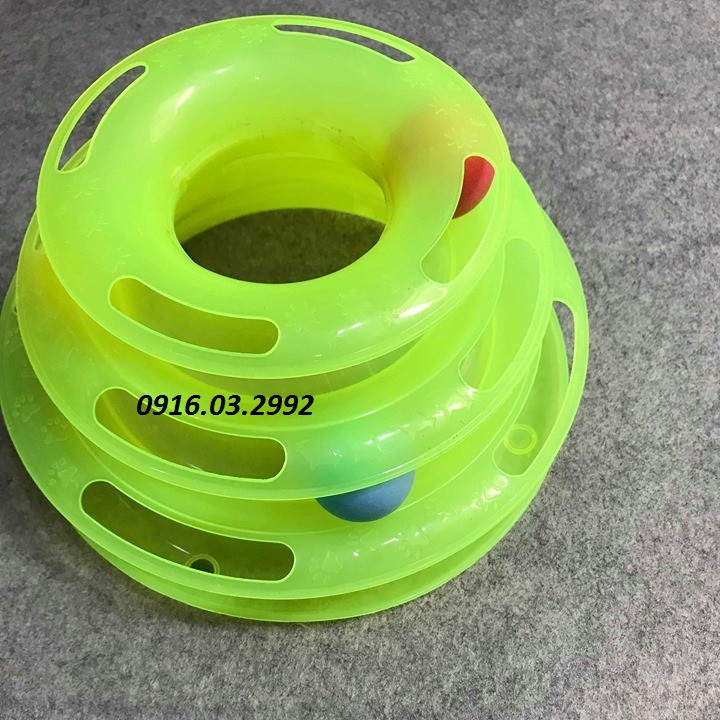 Đồ Chơi Cho Mèo - Đồ Chơi 3 Tầng