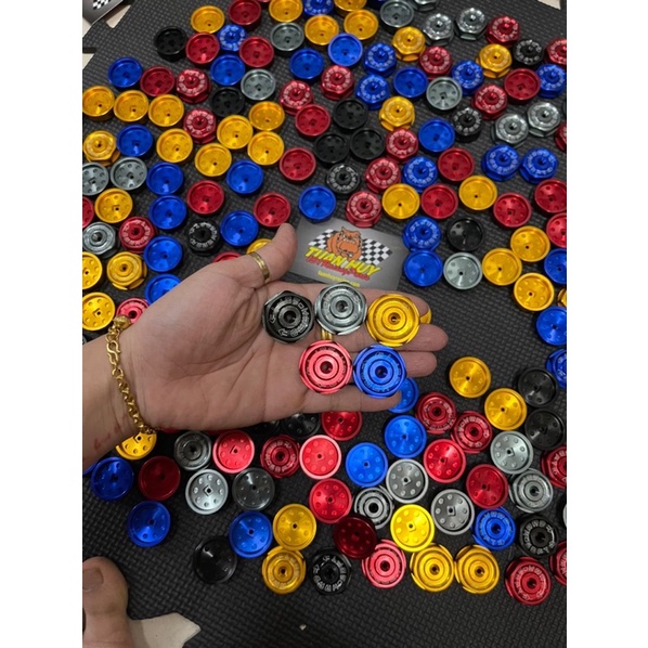 (Nhôm) (Rebound Nut) Núm bông vặn phuộc Ohlins bằng Nhôm