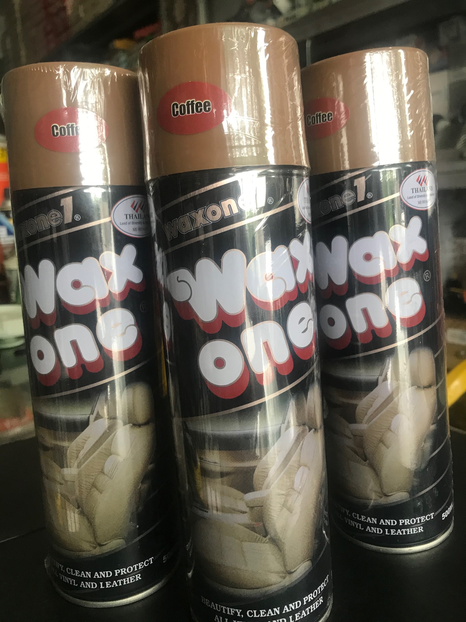 [HCM]Dầu Đánh Bóng Xe Wax One (made in ThaiLan)
