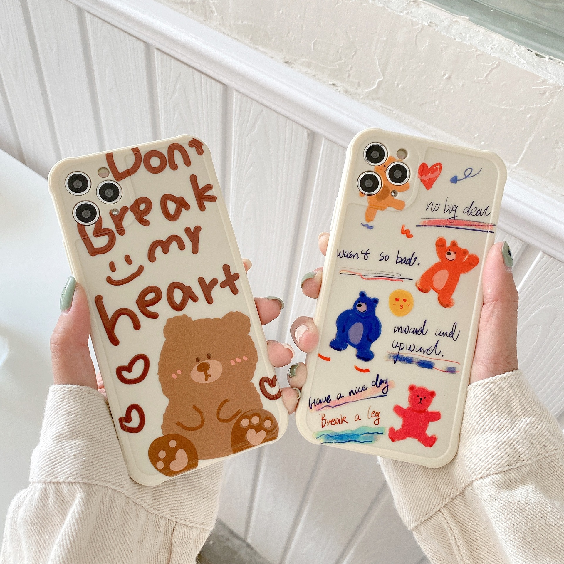 [HCM]Ốp iPhone Gấu Nâu iPhone 7Plus/8Plus/X/Xs Max/11/11 Pro Max/12/12 Pro/12 Pro Max - ốp iphone