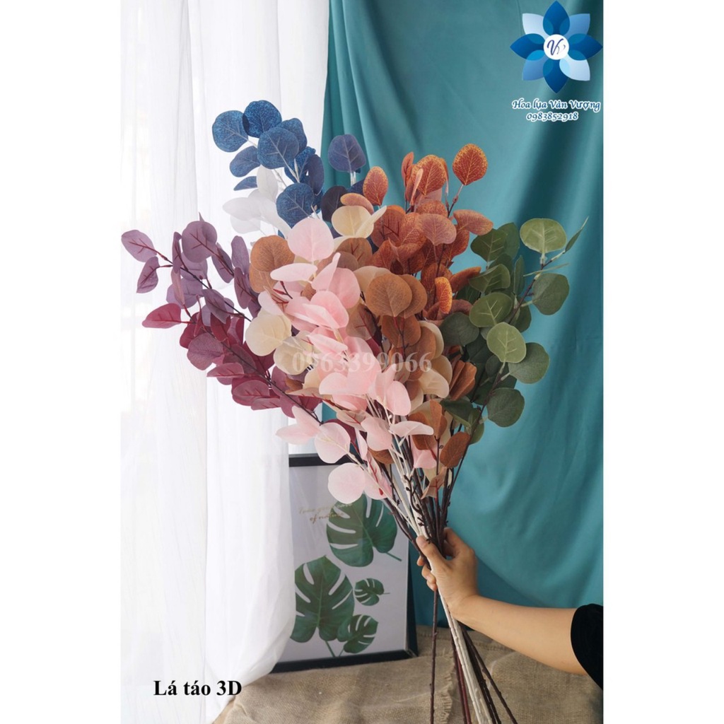 Cây lá giả - lá táo lá bạch đàn trang trí