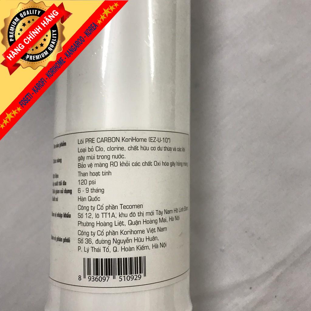 Lõi lọc Pre Cacbon 10" U TYPE - KoriHome