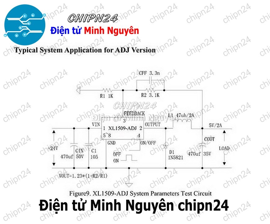 [2 con] (ST) IC Dán XL1509-ADJ SOP-8 Hàng Tốt (SMD) (XL1509 1509 ADJ) - HH004172