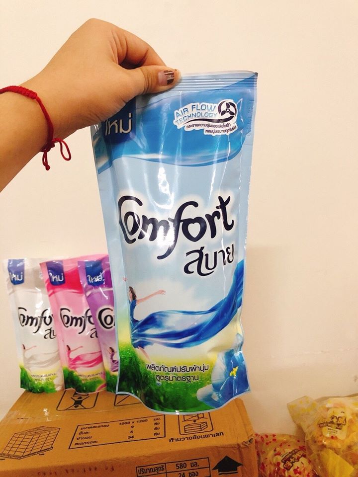 Nước xả vải Comfort Fabric Softener thái lan 580ml