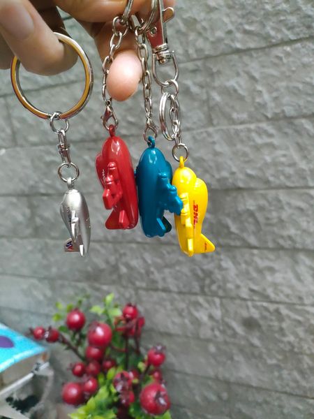 Móc khoá máy bay kim loại đặc biệt