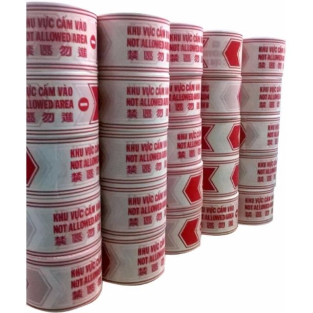 Cuộn rào công trình-cuộn rào cảnh báo