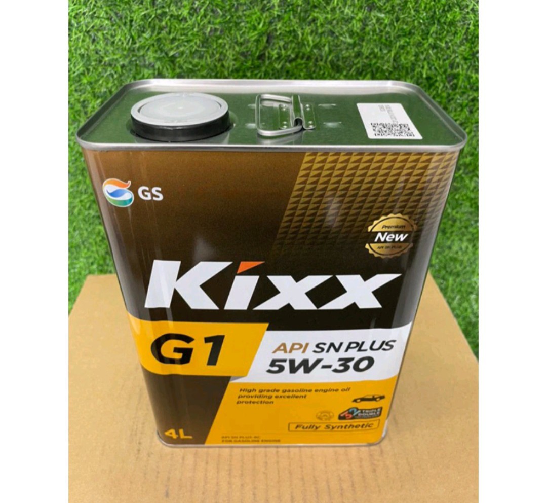 Nhớt Kixx ÔTÔ  5W-30G1 API SN PLUS  Can 4L