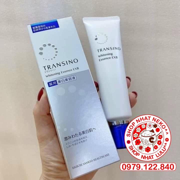 Date 2024 - Tinh chất Dưỡng Trắng Mờ Nám Transino Whitening Essence ExII 30g Nhật Bản
