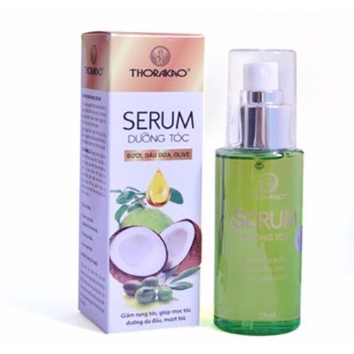 SERUM DƯỠNG TÓC 75ML (BƯỞI - DẦU DỪA - OLIVE) THORAKAO