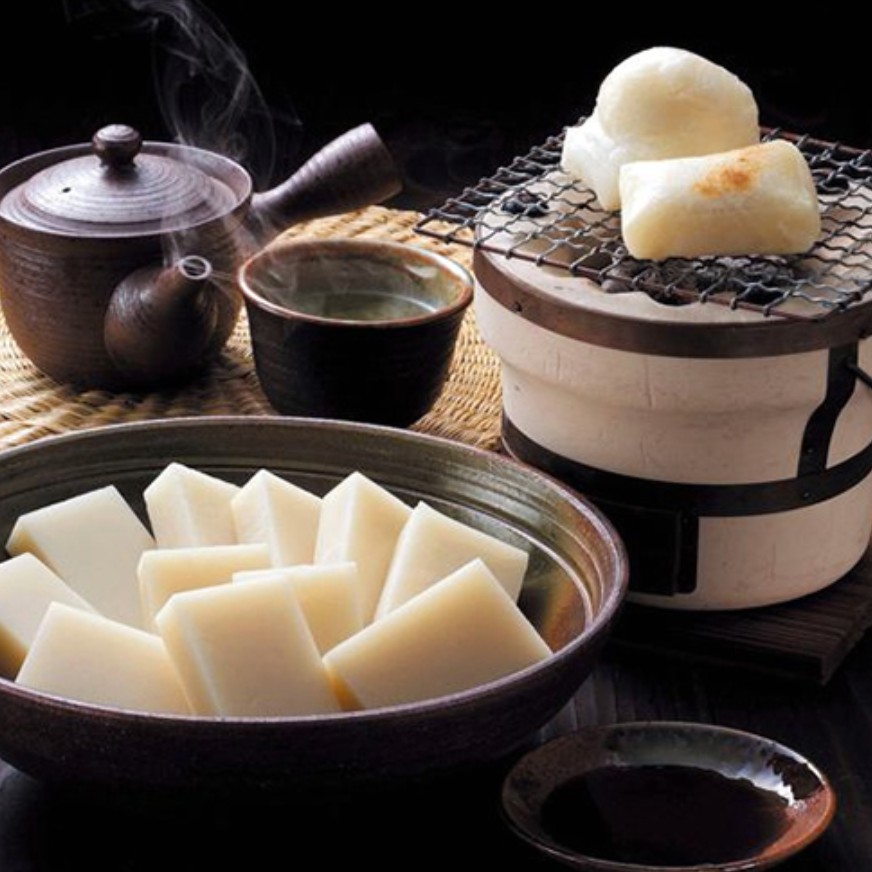 Bánh gạo Mochi (Kirimochi)