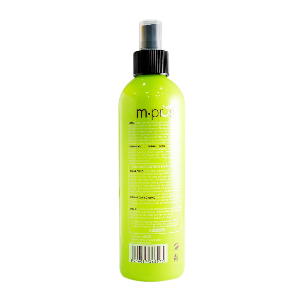 Sữa Dưỡng Tóc M.Pros 2 Lớp 280ml