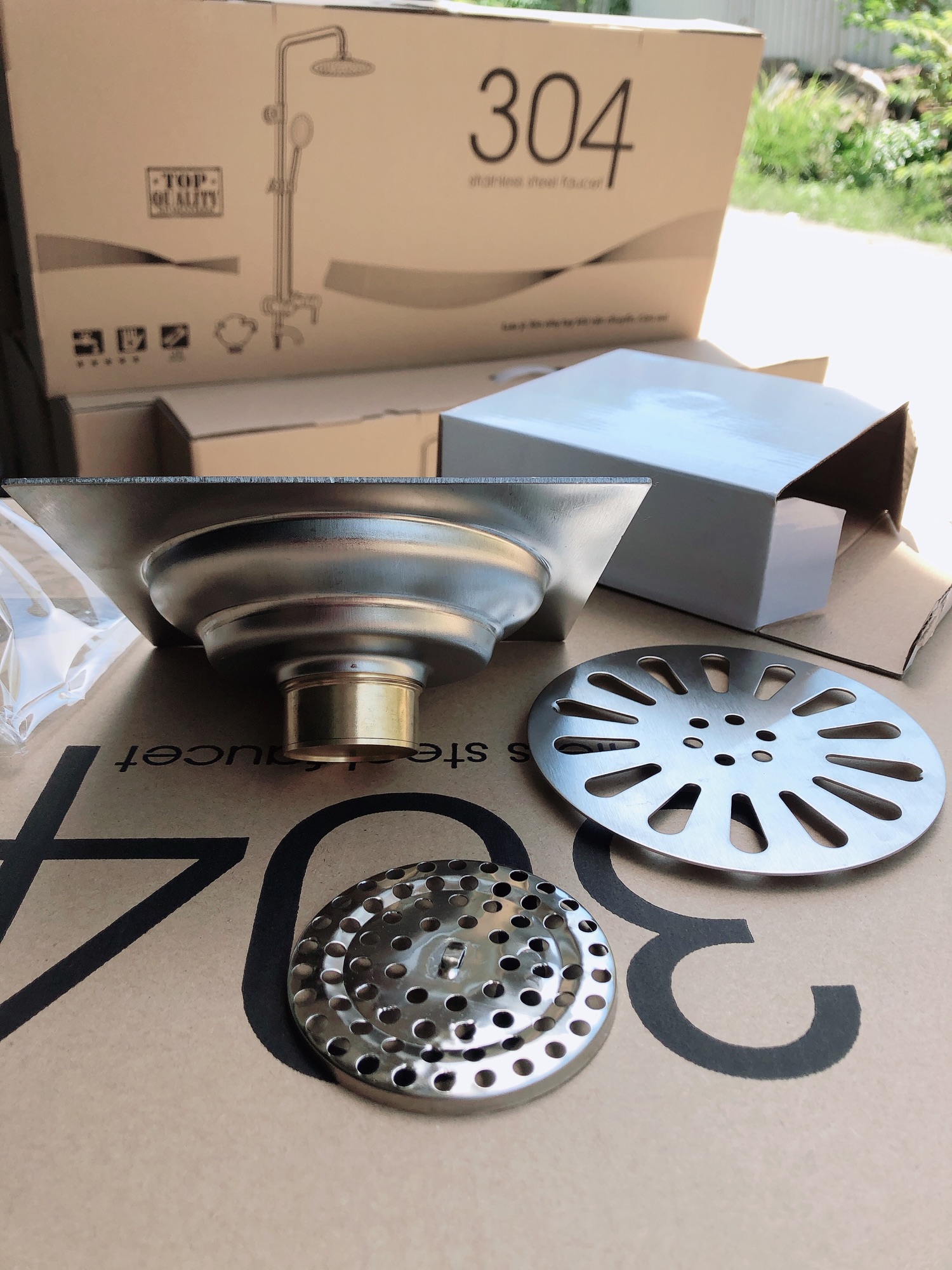 PHIỄU THOÁT SÀN A1000 -(Chống hôi-chống côn trùng inox 304)