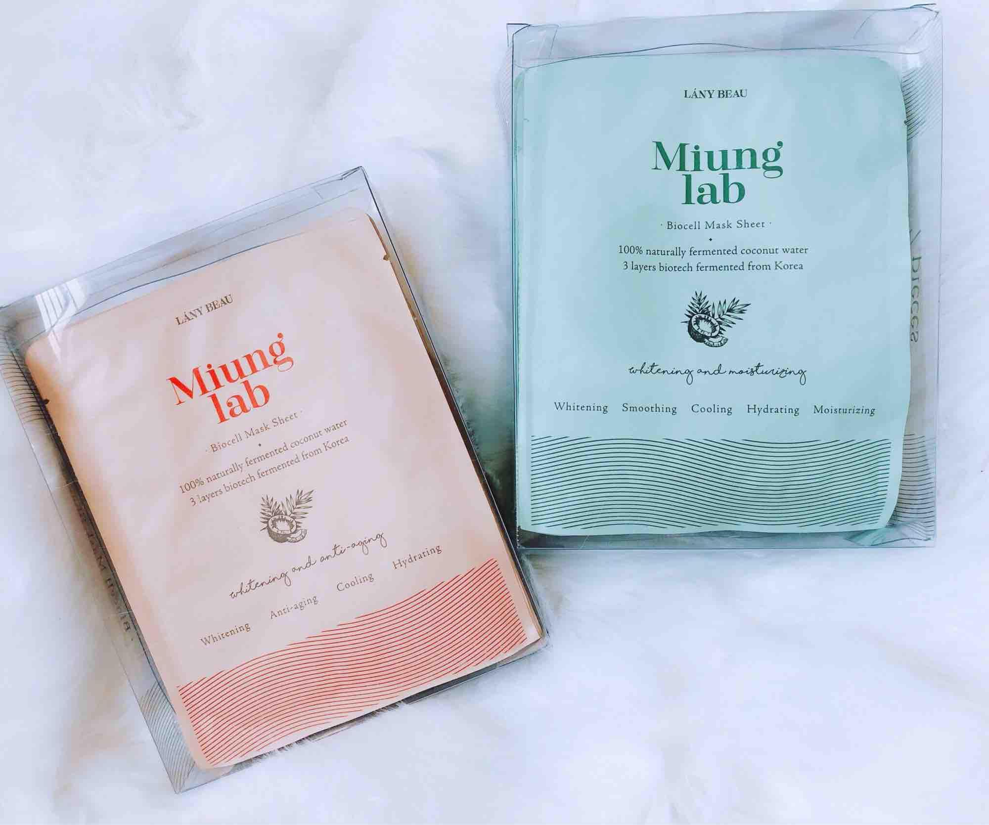 [HCM]mặt nạ nước dừa muing Lab