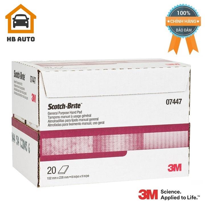 [FreeshipMAX] [HCM]Combo 10 Miếng Nhám Scotch Brite 3M 07447