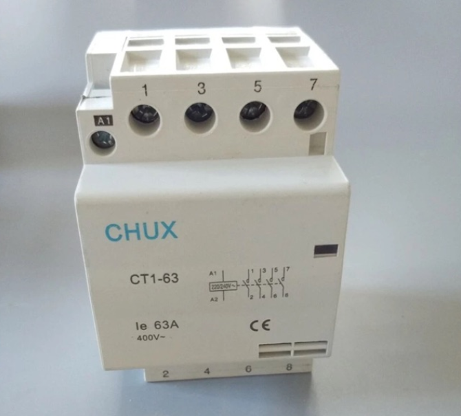 Khởi động từ  4P 63A  4NO 230V