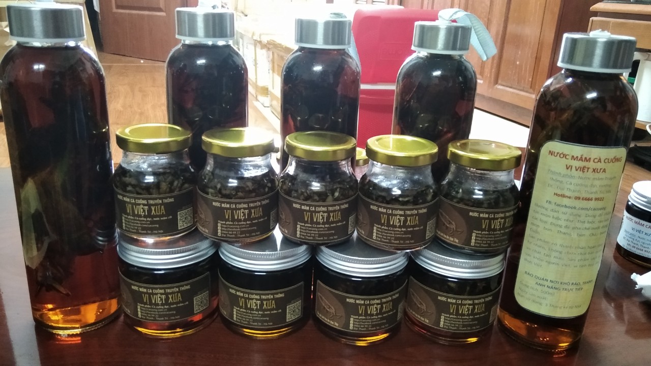 Nước mắm cà cuống nguyên con 200ml