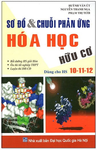 Fahasa - sơ đồ và chuỗi phản ứng hóa: hữu cơ 10-11-12