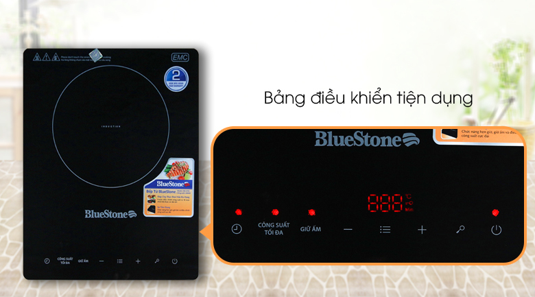 Bếp từ cảm ứng Bluestone ICB-6728 2000W