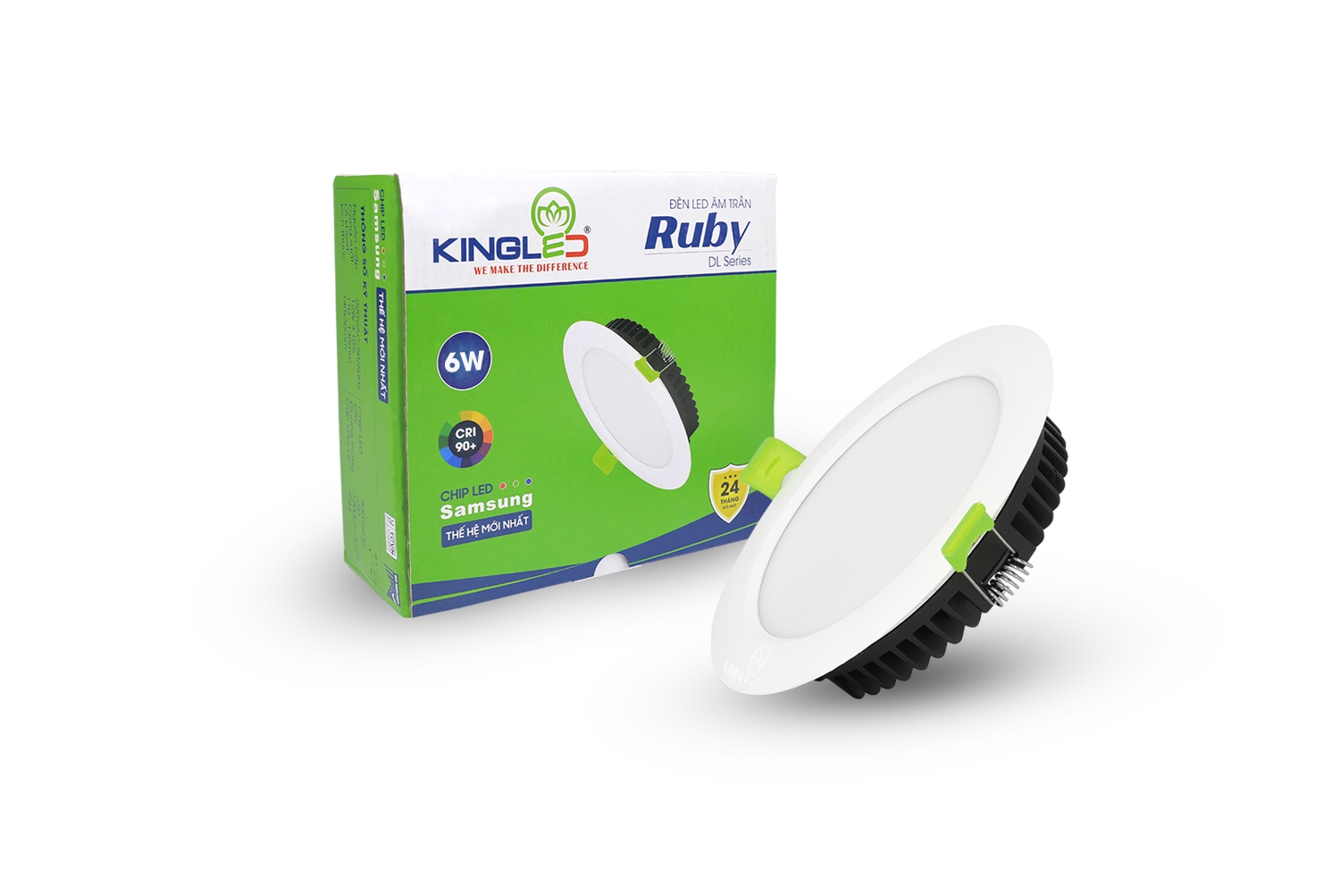 Đèn Led Âm Trần Ruby Kingled