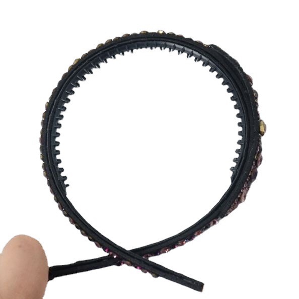 Cài Tóc Đính Đá Sang Trọng Mẫu Nơ Mini Lấp Lánh