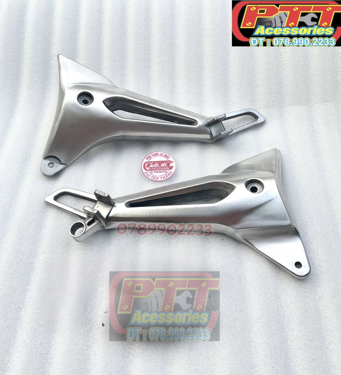 PÁS NHÔM GÁC CHÂN SAU RS 100 -  WAVE A 100