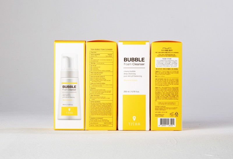 Sữa Rửa Mặt Tạo Bọt Tisha Bubble Foam Cleanser