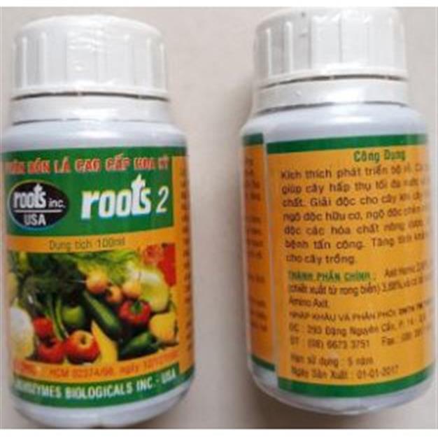 Roots2 100ml usa phân bón root kích ra rễ roots 2