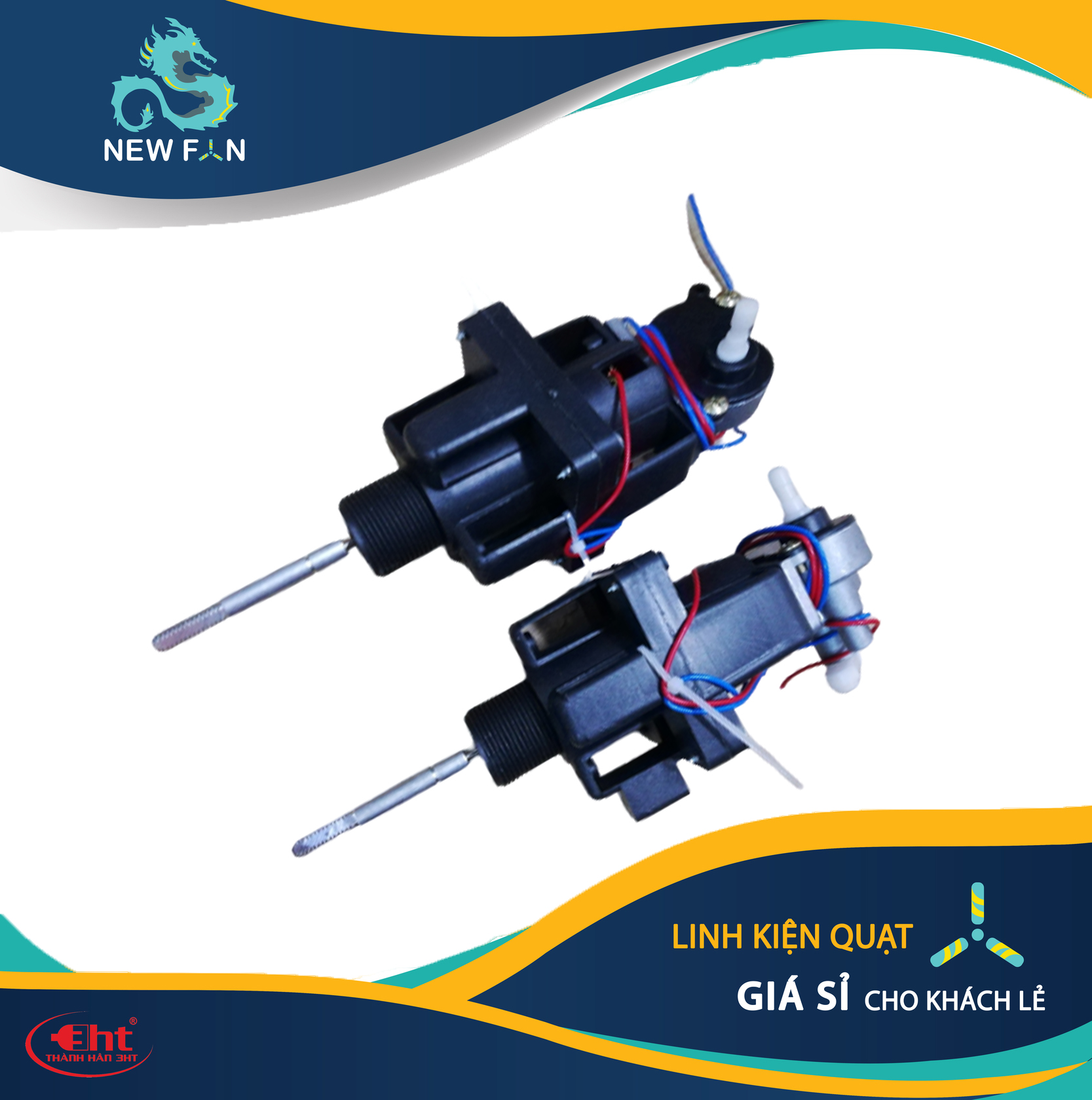 Đầu moter 12v - như hình