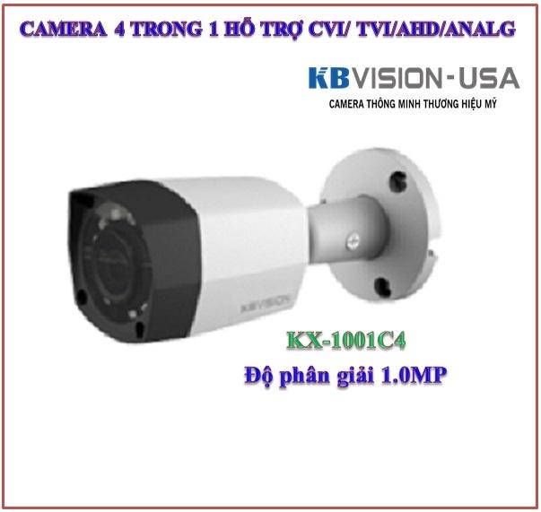 [HCM]Camera 4 in 1 (CVI TVIAHDAnalog) KX-1001C4 (1M)