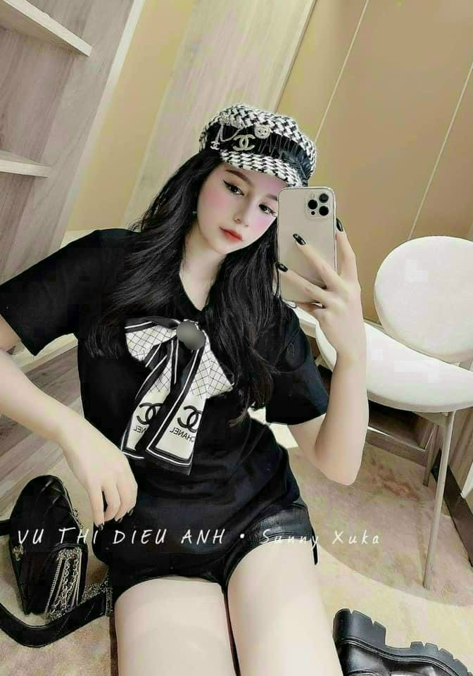HOT 🔥🔥🔥 Áo thun đính nơ CN siêu cưng (dưới 52kg) - Ảnh thật