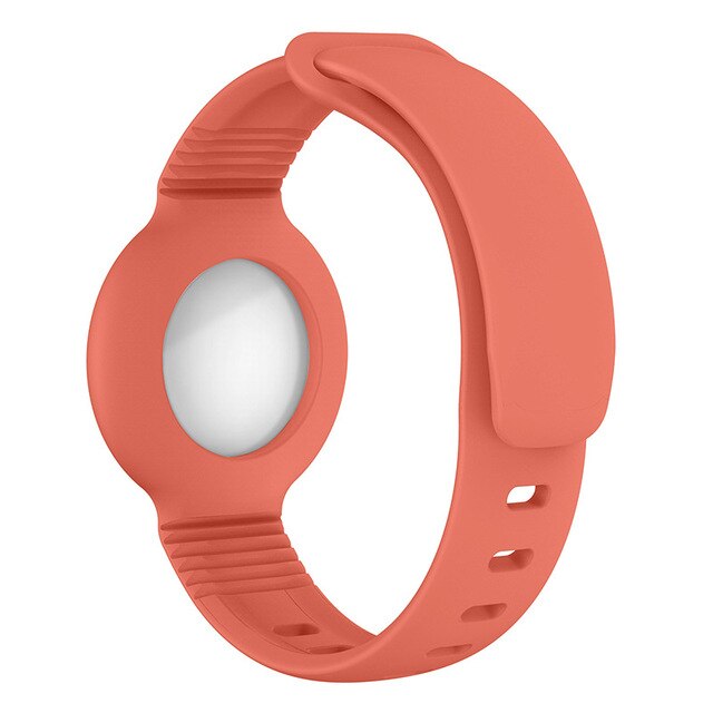 Floveme mềm silicone dây đeo trường hợp cho airtags không khí tag chống-xước vòng đeo tay bảo vệ bìa shell cho airtag trẻ em dây đeo đồng hồ