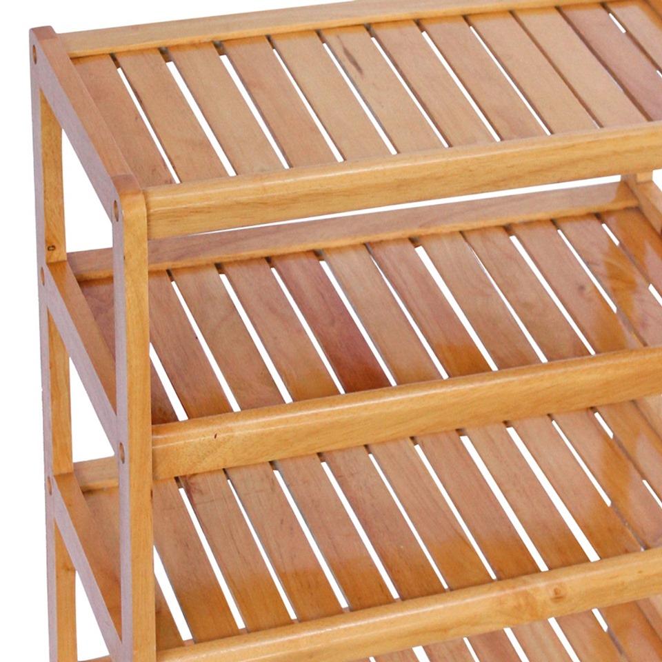 KỆ GIÀY DÉP GỖ 6 TẦNG 45CM