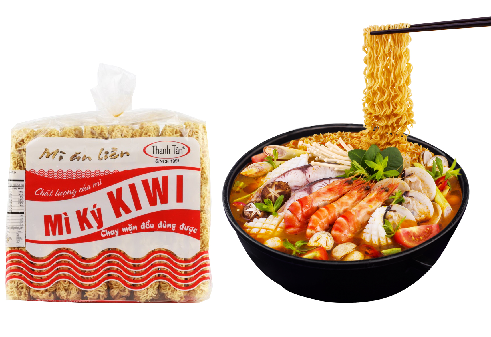 Túi mì ký Kiwi