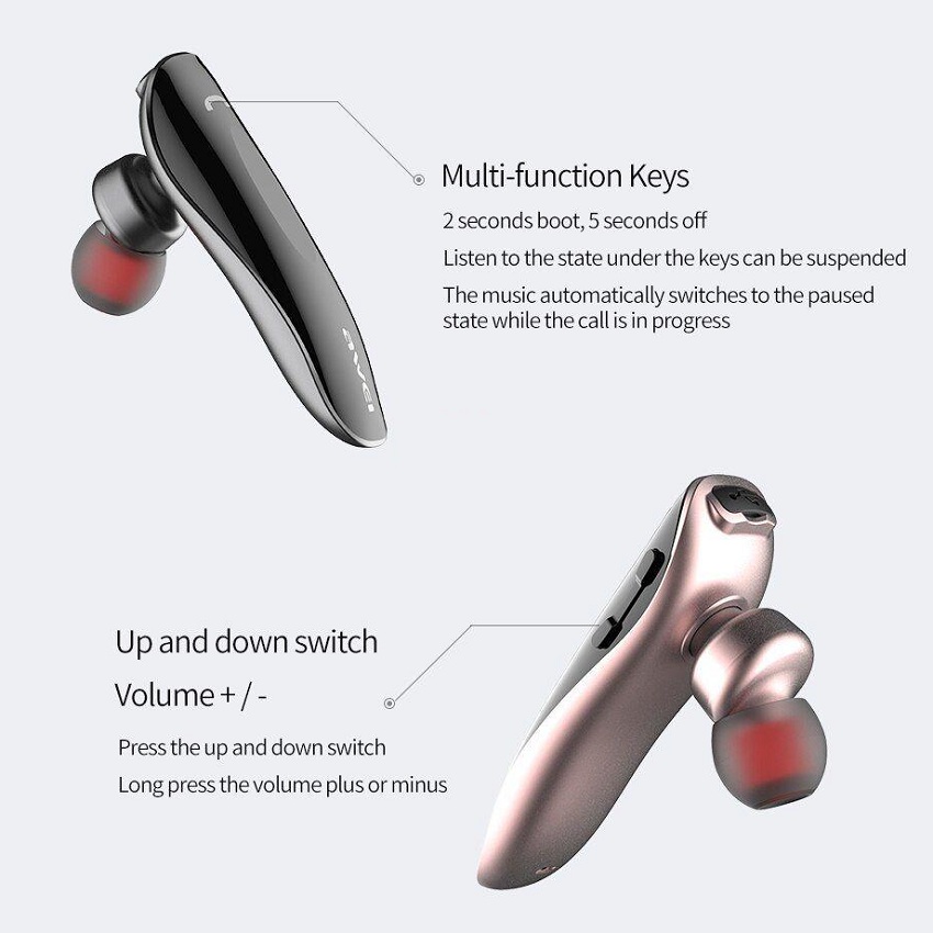 Tai Nghe Bluetooth Awei N1 Chuẩn Hãng Đẹp Mắt