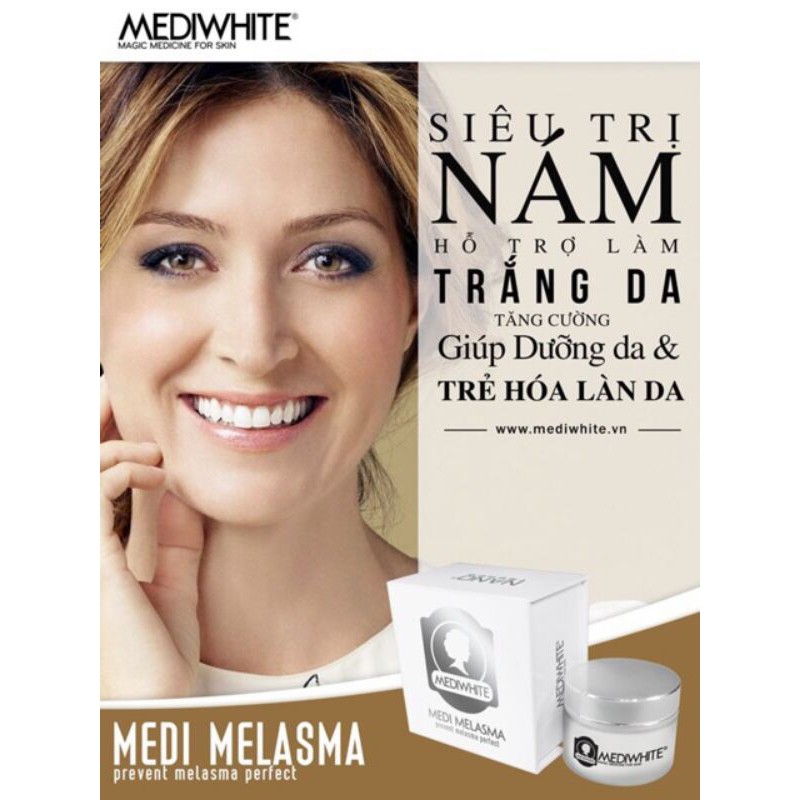 Kem Medi White Melasma Nám Tàn Nhang Đồi Mồi