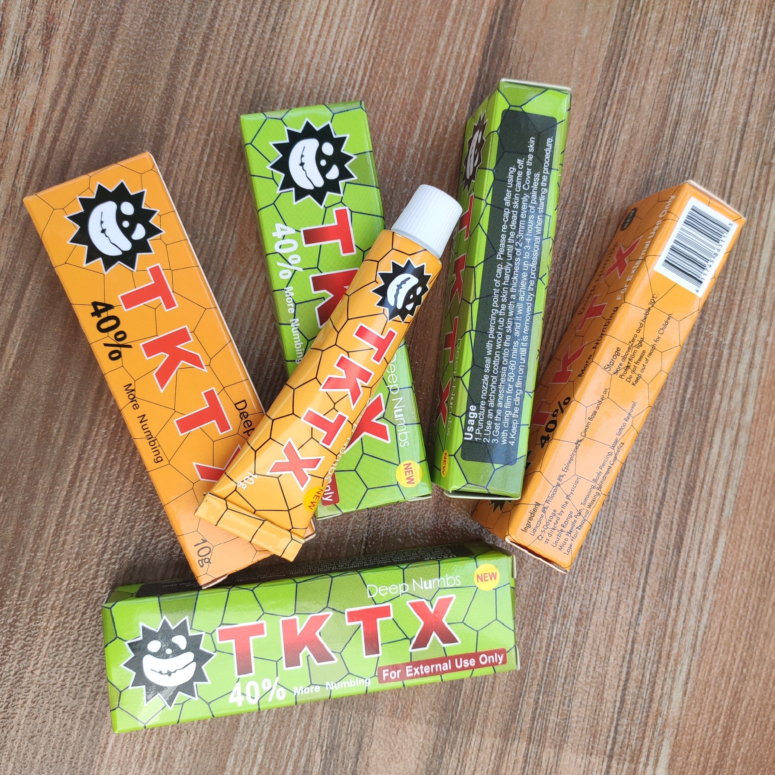 Ủ tê TKTX 40% siêu mạnh ủ môi , mày , phun xăm Tattoo