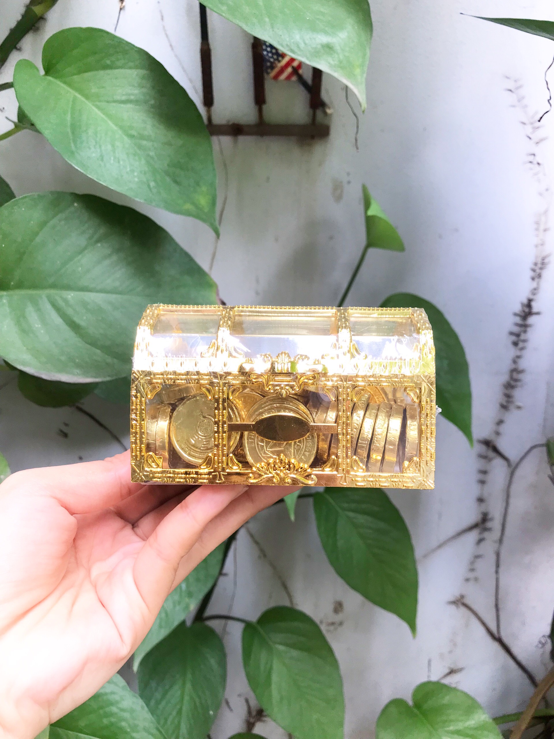 Kẹo Sôcôla Đồng Tiền Rương Thái Lan (Hộp 120g)