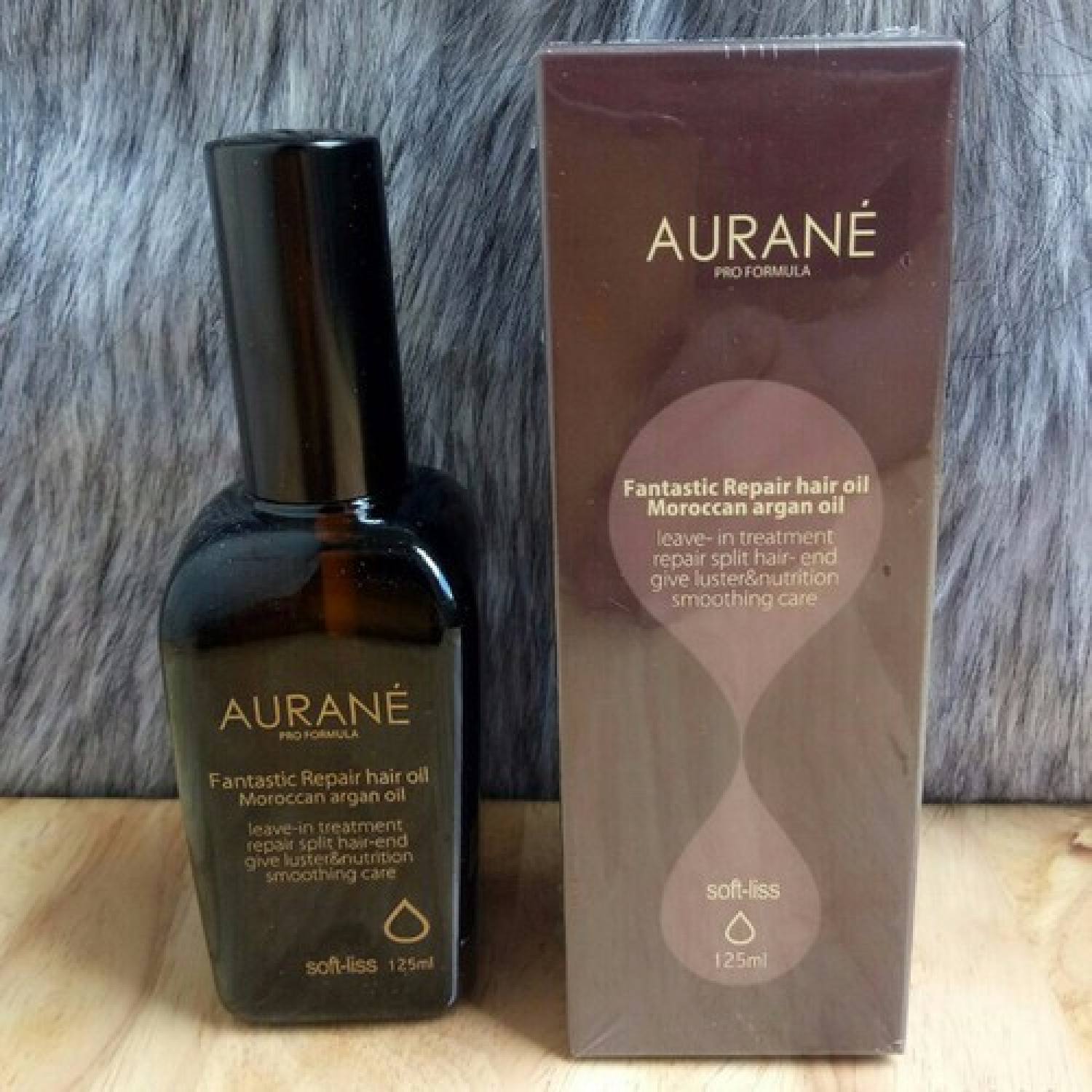Tinh dầu serum dưỡng bóng phục hồi tóc Aurane Soft liss 125ml phục hồi tóc khô xơ hư tổn giữ màu bóng mượt..