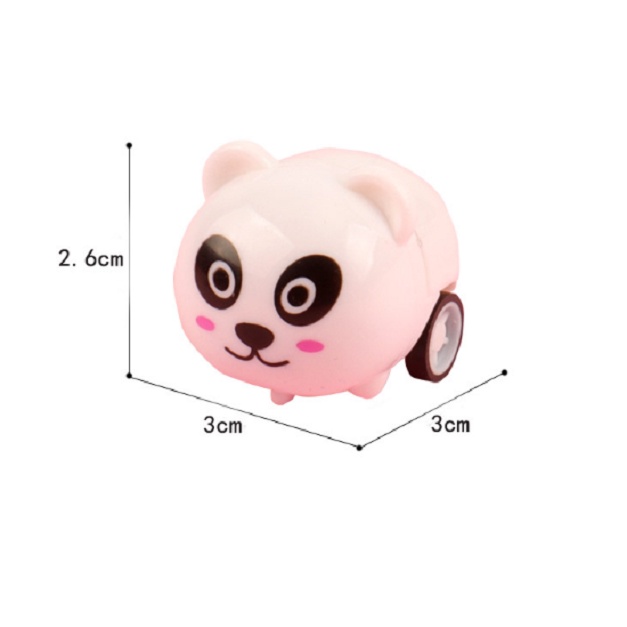 Đồ chơi xe thú mini chạy cót siêu đáng yêu cho bé TCM