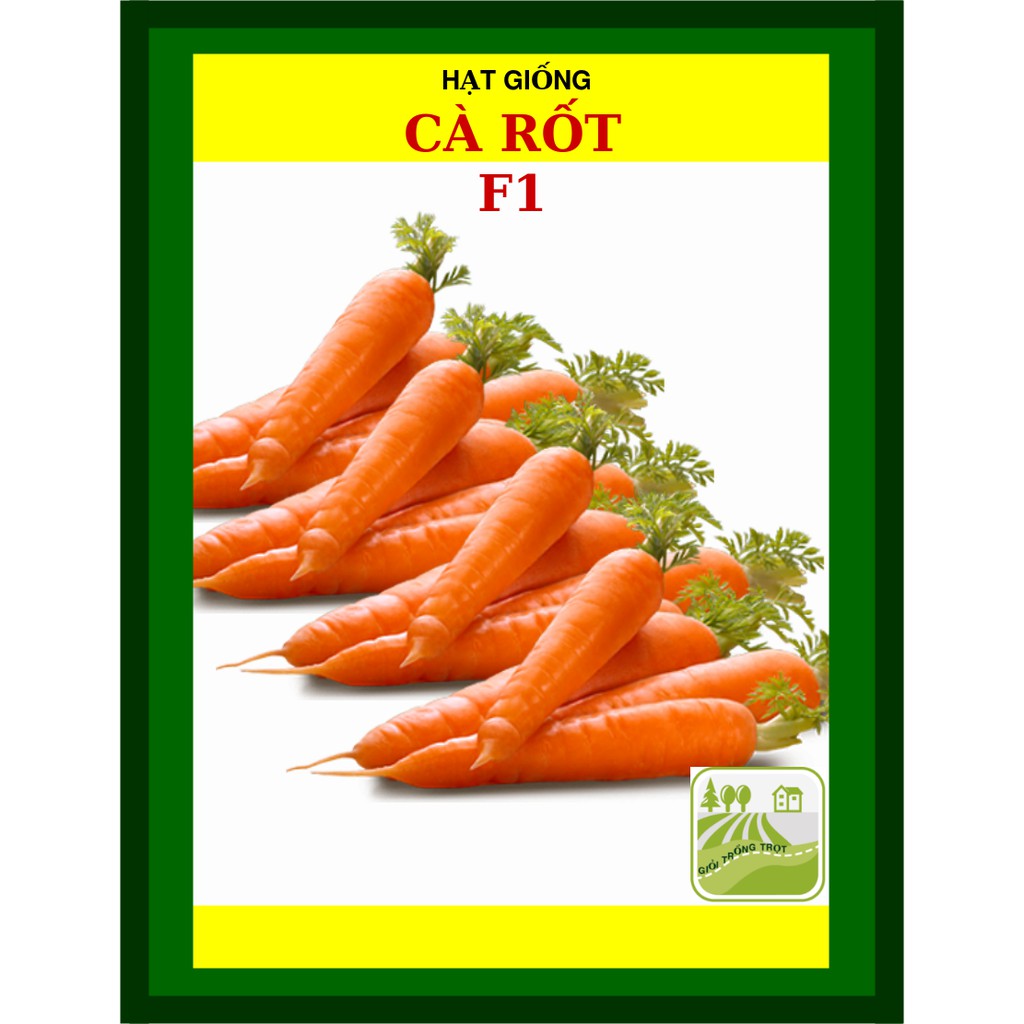 Hạt Giống Cà Rốt Baby, Thịt Củ Chắc 20 Gram