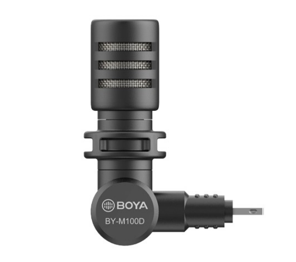 Mic thu âm BOYA BY-M100D cổng Lightning cho Iphone
