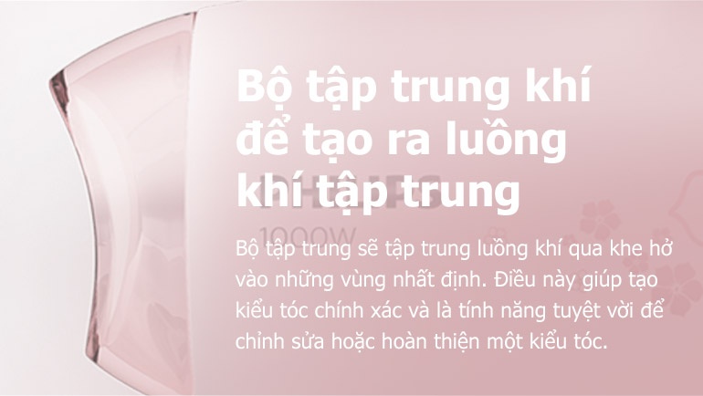 Máy Sấy Tóc Philips HP8108 - Hàng Chính Hãng (Bảo Hành 24 Tháng)