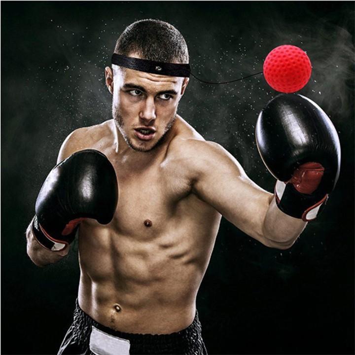 Bóng tập boxing phản xạ với dây buộc đầu( CB-Shop)