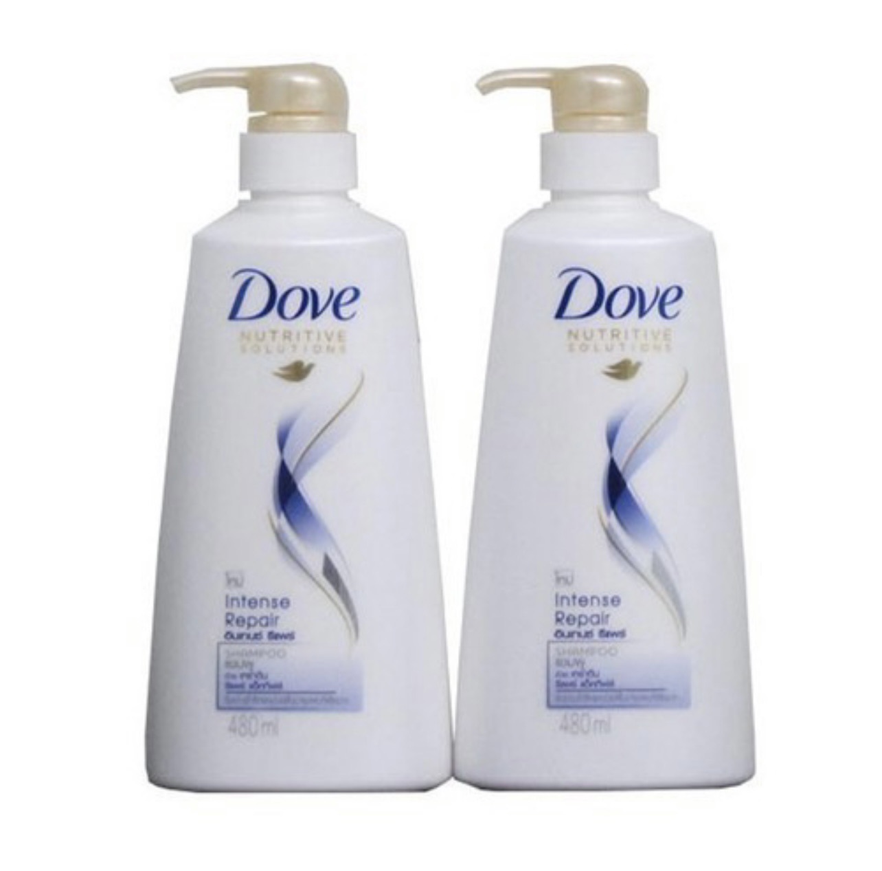 Combo 2 chai Gội+Xả Dove 460ml thái