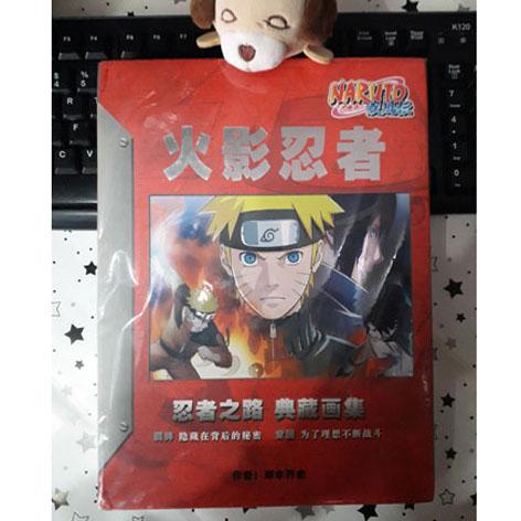 [HCM]ARTBOOK anime NARUTO gồm 100 trang hình màu