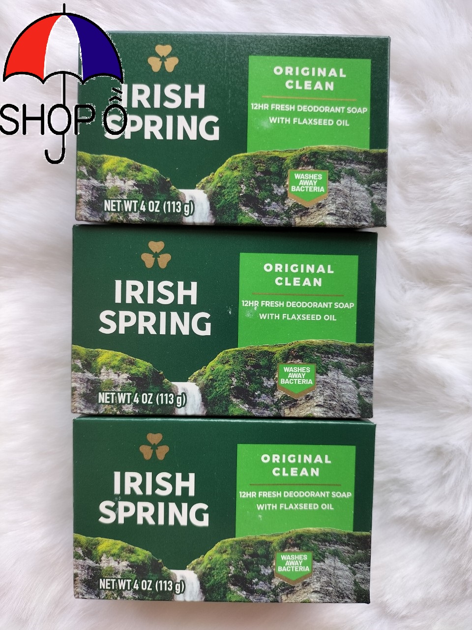 [HCM]Combo 10 cục xà bông cục Irish Spring 113gram cực thơm