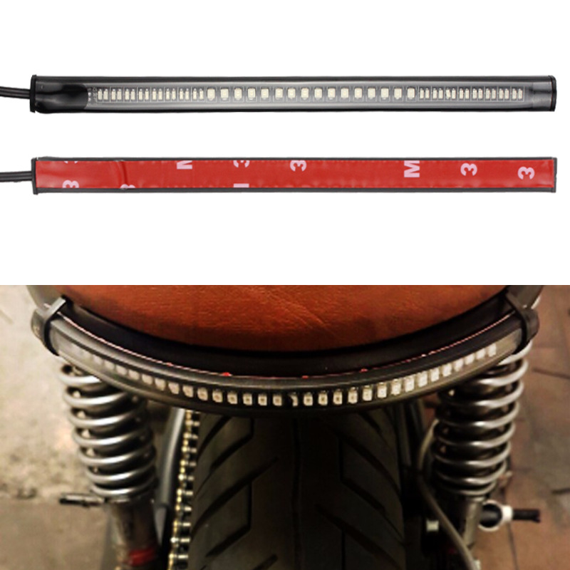Dây led đuôi xi nhan 3 in 1 độ mô tô cafe tracker