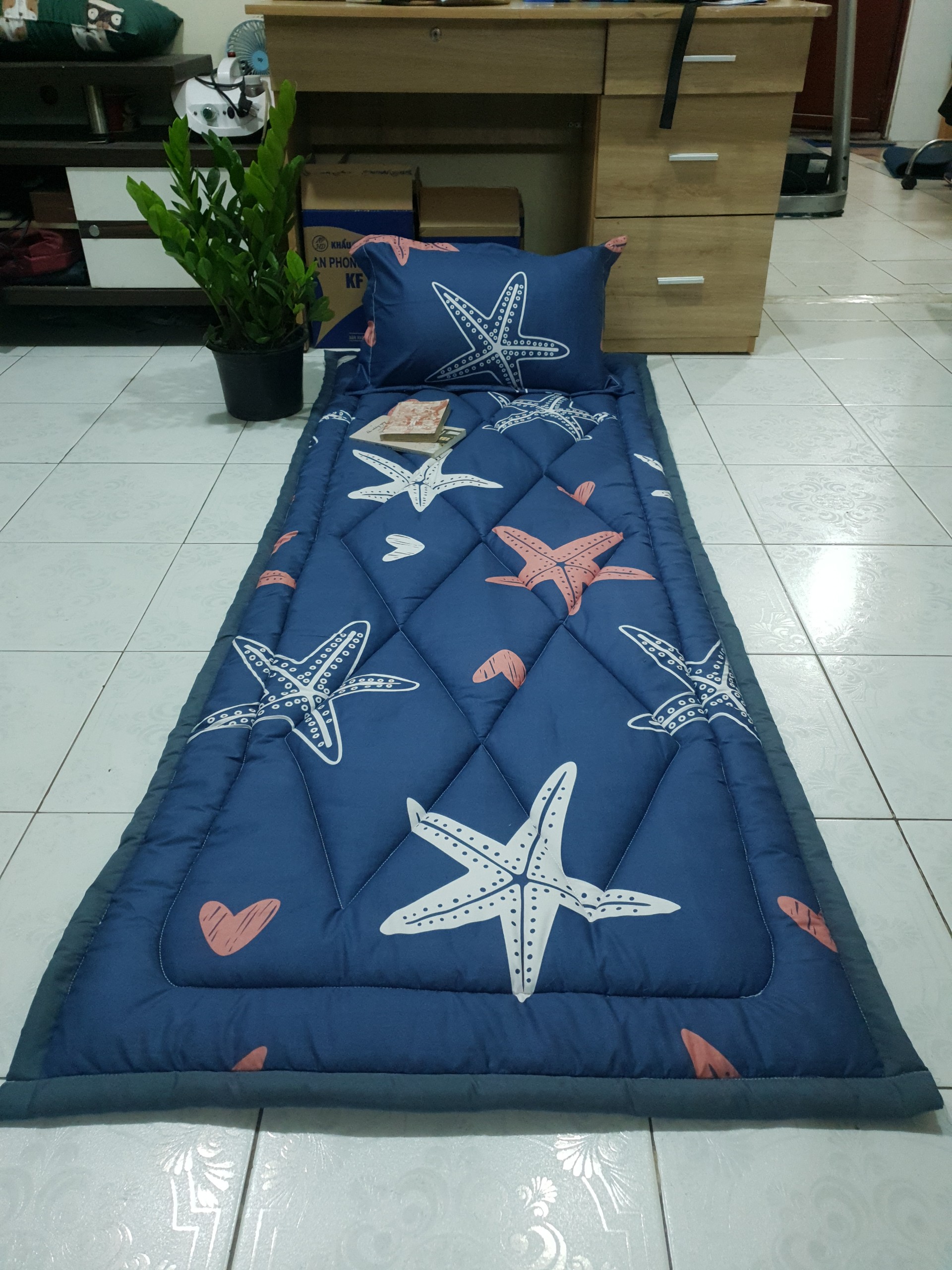 [TẶNG KÈM TÚI] NỆM VĂN PHÒNG- ĐỆM NGỦ VĂN PHÒNG 80*200cm