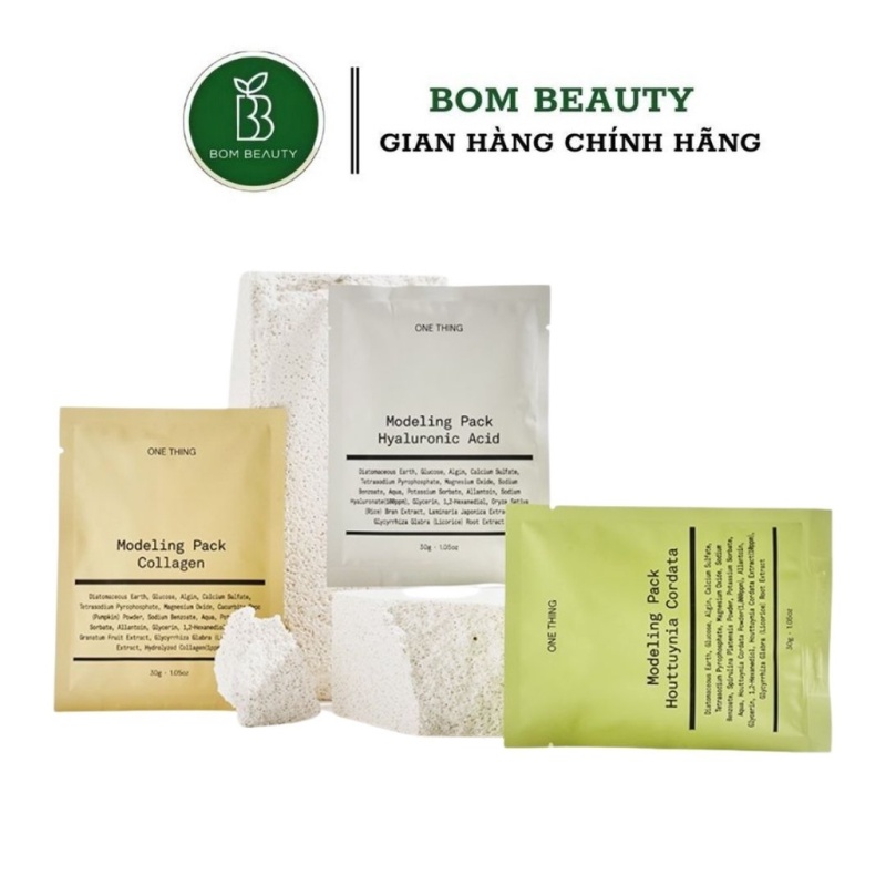 (bombeauty) 1 gói 30g Mặt nạ dẻo One Thing Onething 3D Modeling Pack giá rẻ